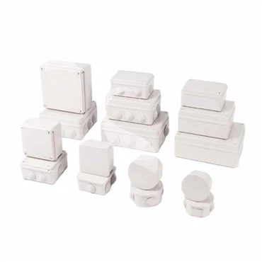 El-koblingsboks i plast